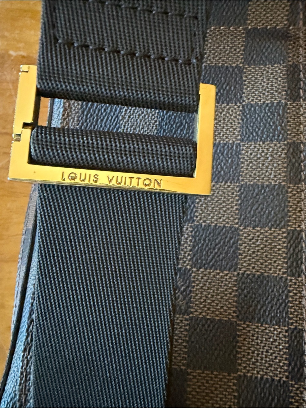 24HRS‼️Louis Vuitton Damier Ebene Geronimo Sling Bag *EXCELLENT CONDITION* - Picture 5 of 15